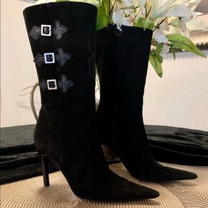 Gianni Versace Mid Calf Boots